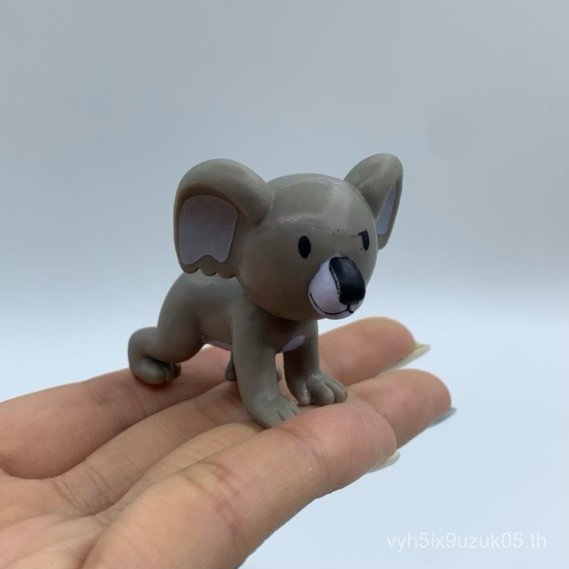 สินค้าใหม่สินค้าจํานวนมากจํานวนมากเด็กน่ารักสัตว์ป่า Wombat Hippo Desktop Decorative Model Toy