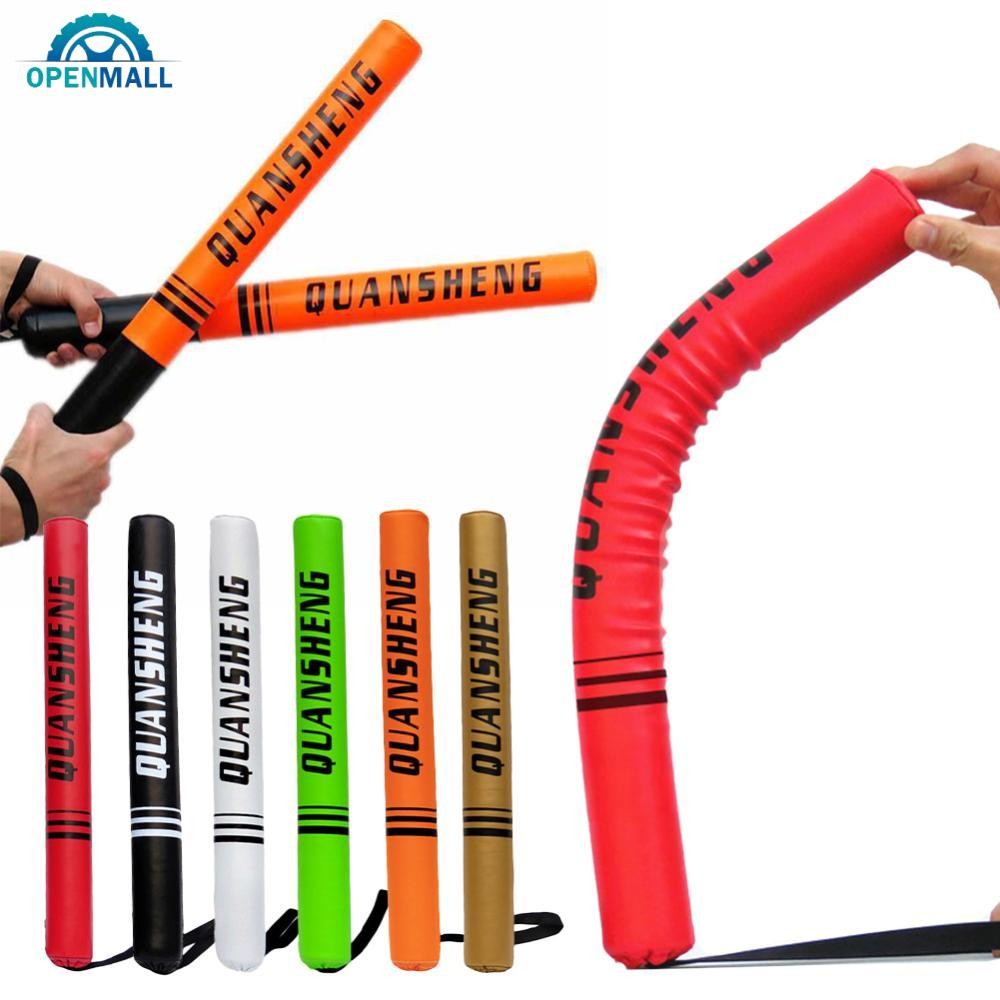 OPENMALL ไม้ตีเป้าสำหรับบ็อกซิ่งและเตะขู่ด้ง PU ขนาดพกพา เพื่อฝึกทักษะและความไวในการตอบสนอง ใช้ได้ทั