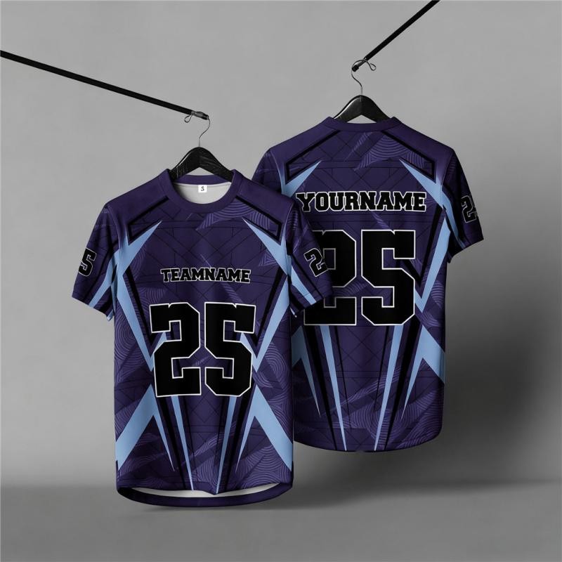 เจอร์ซีย์ผู้ชายออกแบบ2025 แขนสั้นคอปกย้อนยุคเปลี่ยนเต็มวัสดุไมโครไฟเบอร์ ไวรัส เจอร์ซีย์ ไม่จํากัดเพ