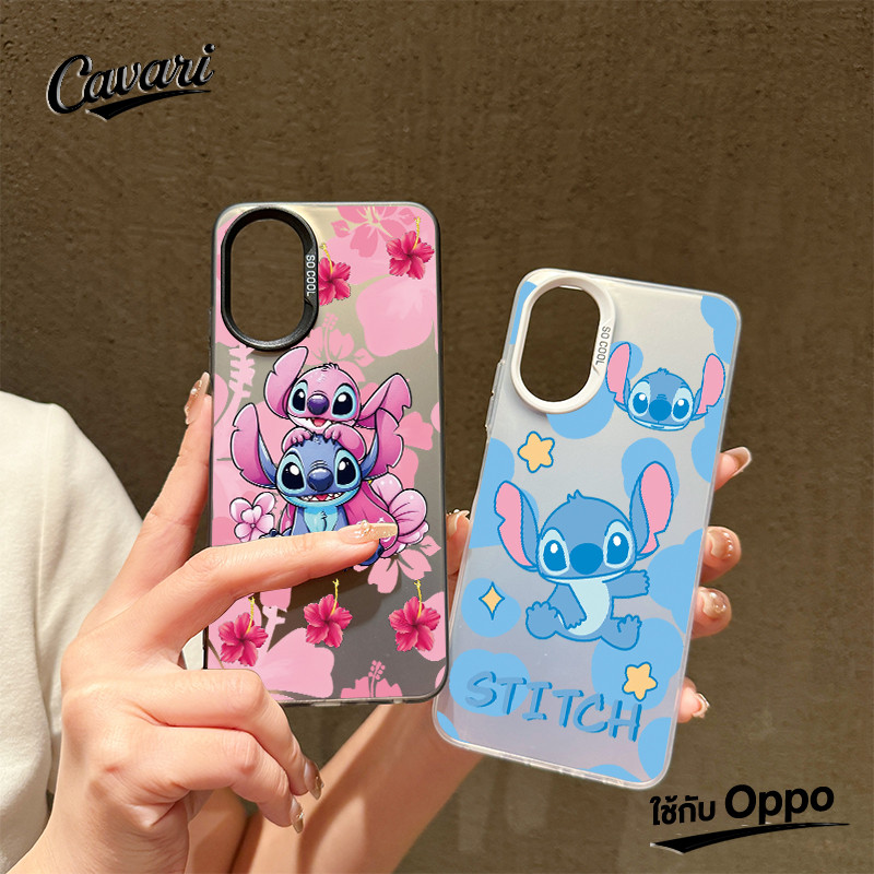 เคสโทรศัพท์ ใช้กับ OPPO A17 A57 A3s A18 A53 A16 A58 A7 A17K A5 A38 A54 A12 A77 A15 A9 A5s A78 Reno 5F ลายปักสีสันสดใส โท