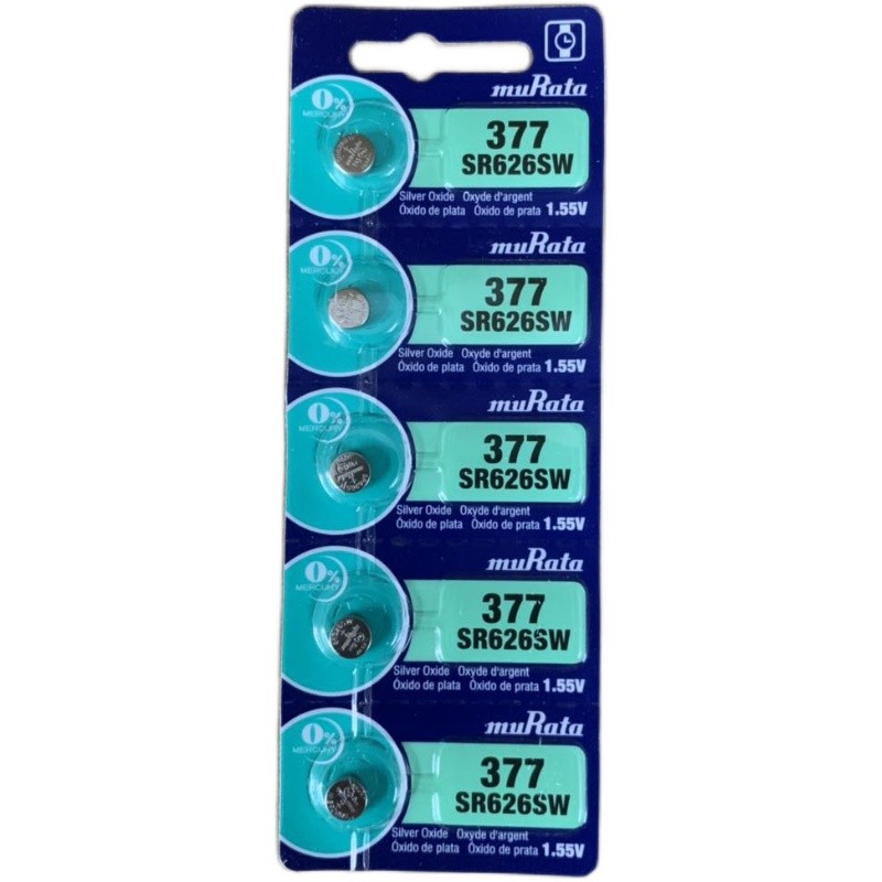 Murata 377 364 379 795 371 321 แบตเตอรี่ปุ่มแบตเตอรี่อิเล็กทรอนิกส์ราคาเดียว