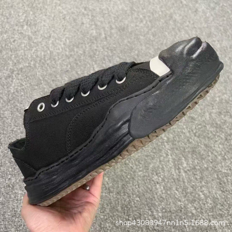 MMY Mihara Kangyu Smile รองเท้าผ้าใบแบนผู้ชาย