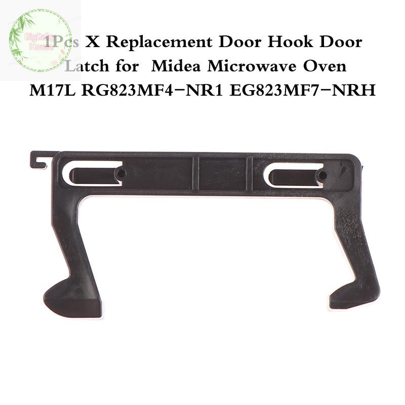 BigBabyHouse 1 เปลี่ยนตะขอประตูสําหรับ Midea เตาอบไมโครเวฟอุปกรณ์เสริมตะขอประตูเหมาะกับรุ่น M17L RG8