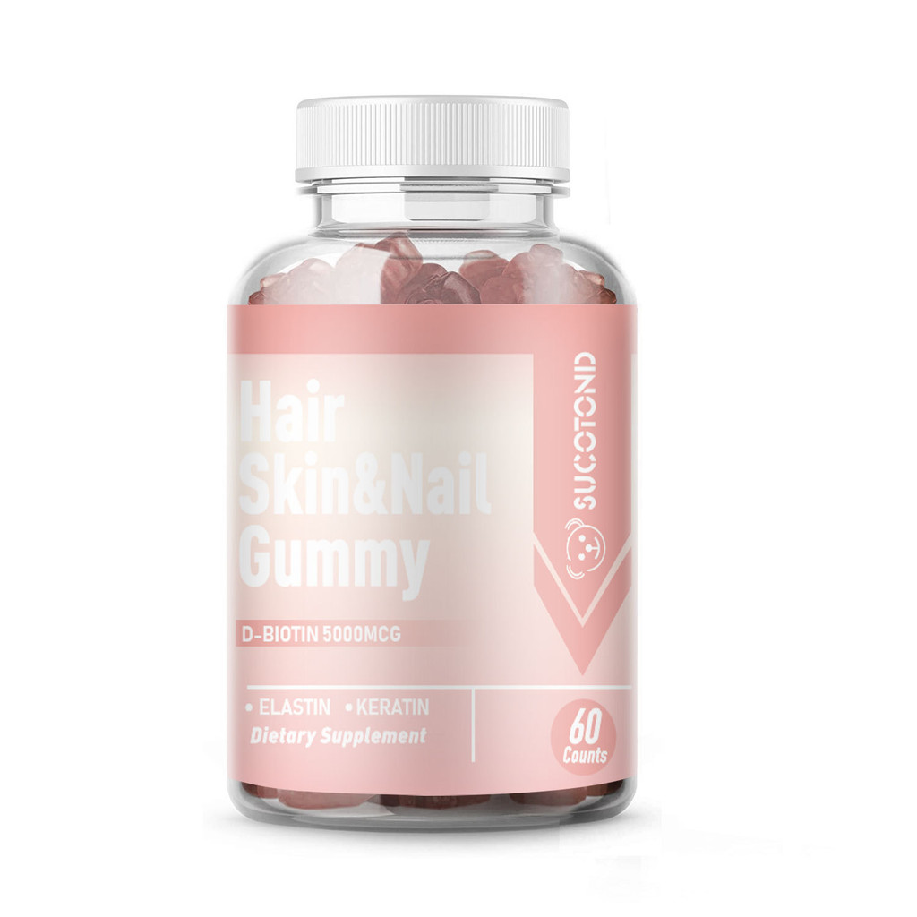 Biotin Gummies Biotin Gummies คอลลาเจนวิตามิน Gummies ที่กําหนดเอง