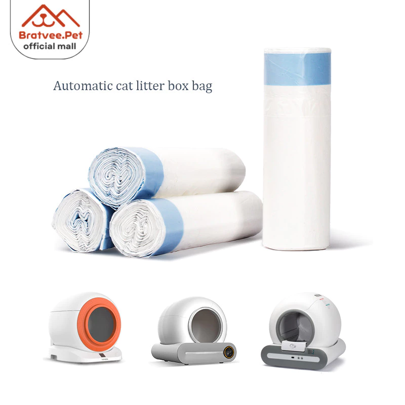 [Bratvee] ถุงขยะห้องน้ำแมวอัตโนมัติ Clean-up bags ถุงขยะห้องน้ำแมว