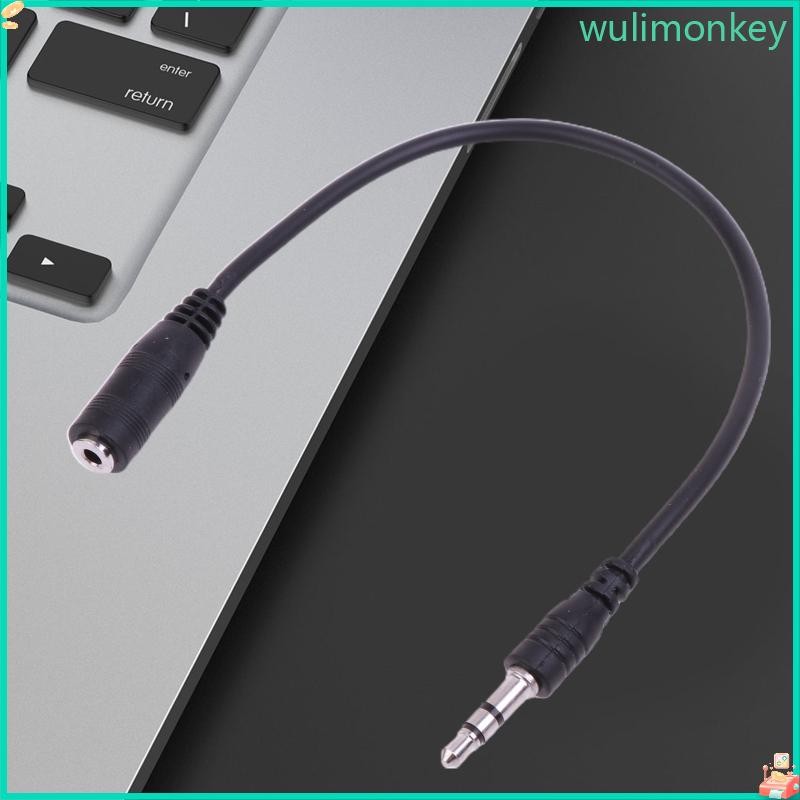 WU 2 5 มม. ถึง 3 5 มม.อะแดปเตอร์ 2 5 มม.หญิง 3 5 มม.ชาย Converter Gold-Plated แจ็คเชื่อมต่อสําหรับหู