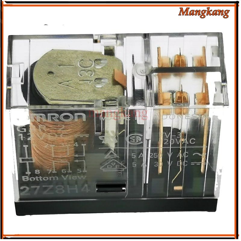 ทักเชท G2R-2 OMRON รีเลย์ G2R-2-12VDC 12VDC 24vdc 8pin ส่งทุกวัน ออกบิลได้