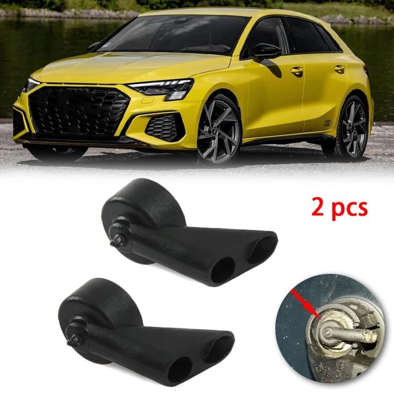2pcs ซ้ายขวากระจกด้านหลัง Wiper เครื่องซักผ้าหัวฉีดสเปรย์ Jet สําหรับ Audi A1 A3 A4 A6 S3 S4 Q7 A6 Q