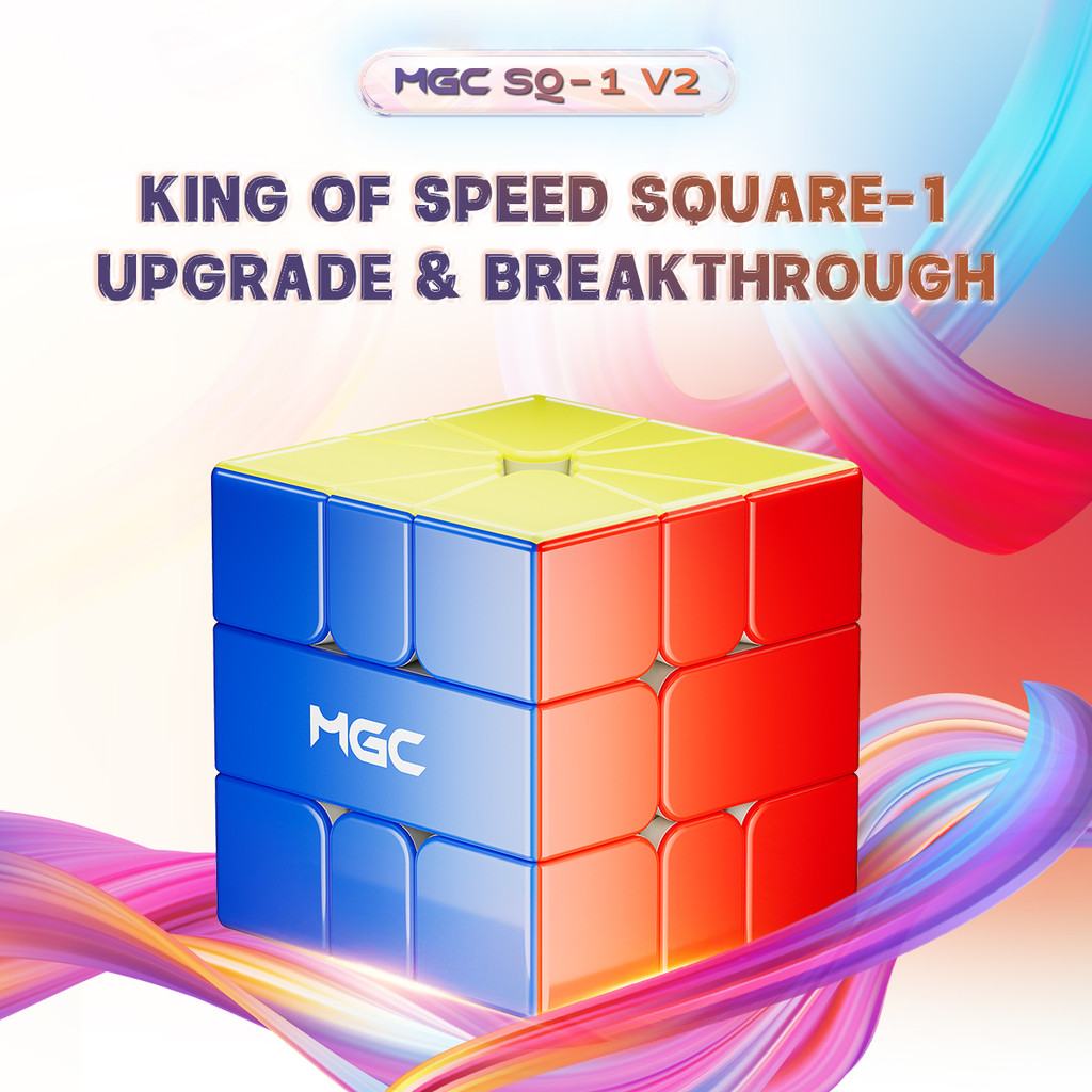 YongJun MGC SQ-1 V2 UV Cube Professional ปริศนาของเล่นความเร็ว Cube เด็กของขวัญ