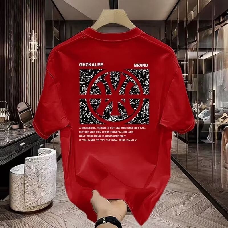 COD 2025P17 (Cotton 230g) D1408 Wine Red/Red/Orange/Coffee/Dark Green M-5Xnew23 WE2N