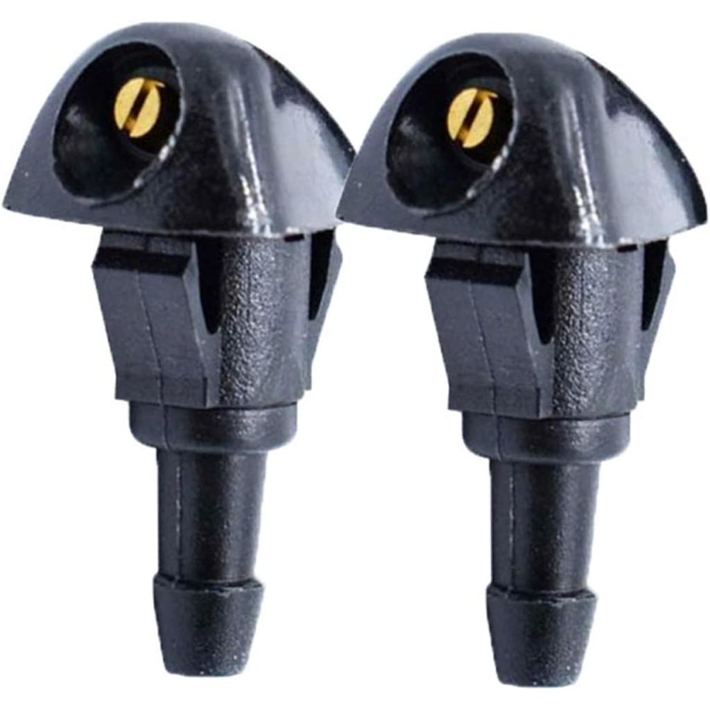 เครื่องซักผ้ากระจกหน้ารถ Jets สําหรับ Honda Fit Jazz CR-V Accord Prelude 2 ชิ้นกระจก Wiper สเปรย์น้ํ