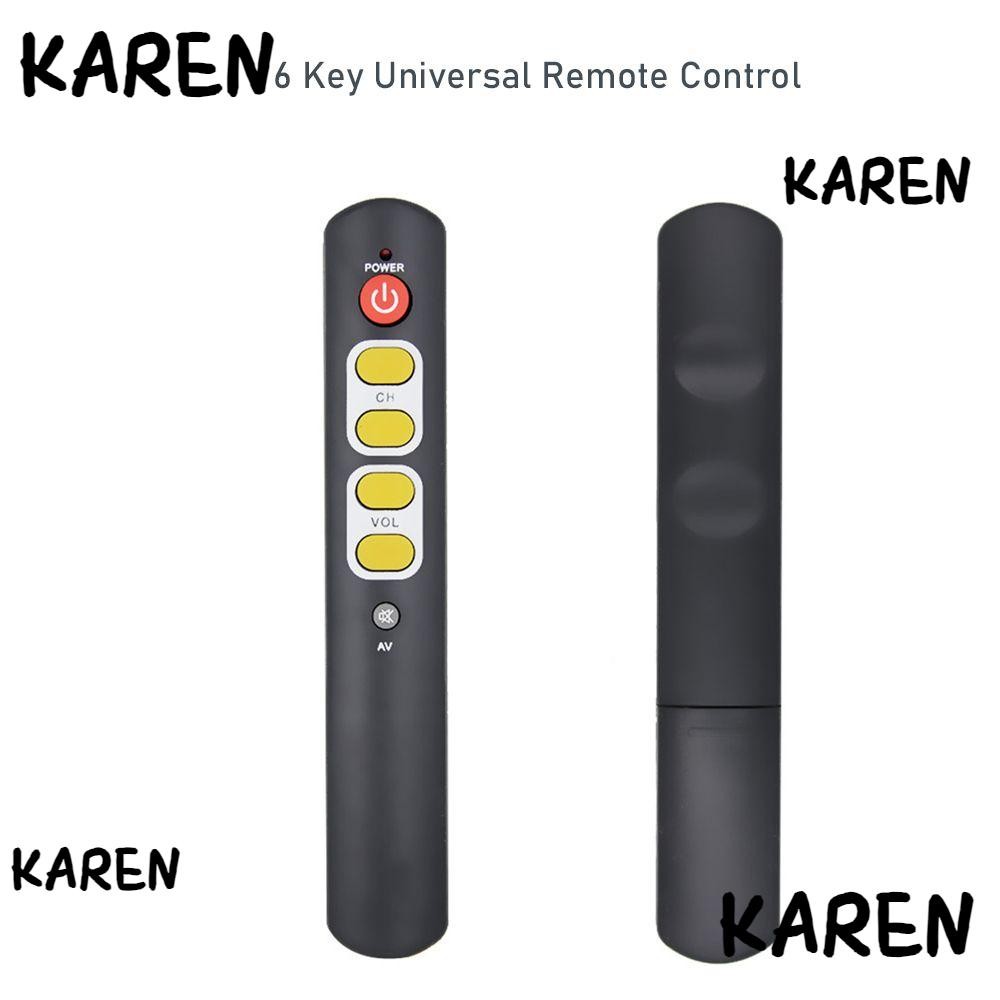 KARENGOODS Learn Remote Universal DVD 6 Key อินฟราเรด IR Remote