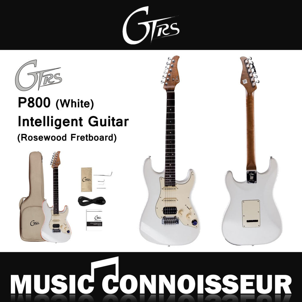 GTRS กีต้าร์อัจฉริยะ P800 สีขาว
