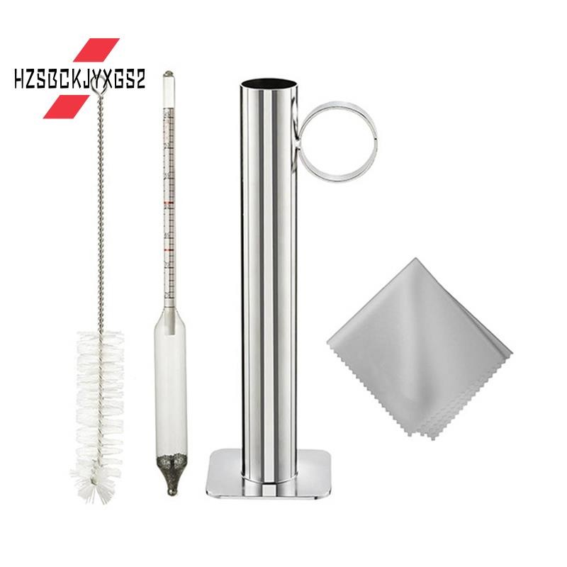 Hzsbckjyxgs2Maple Syrup Hydrometer Kit Hydrometer สําหรับ Maple Syrup อุปกรณ์