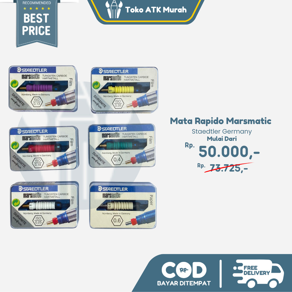 Mata Rapido Staedtler Marsmatic ต้นฉบับ