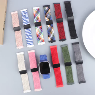 สายรัดไนลอนแม่เหล็ก for Huawei Watch Fit 5 4 3 / 5 Pro / 4 Pro สายถักไนลอนอุปกรณ์เสริม for Huawei Watch Fit 3