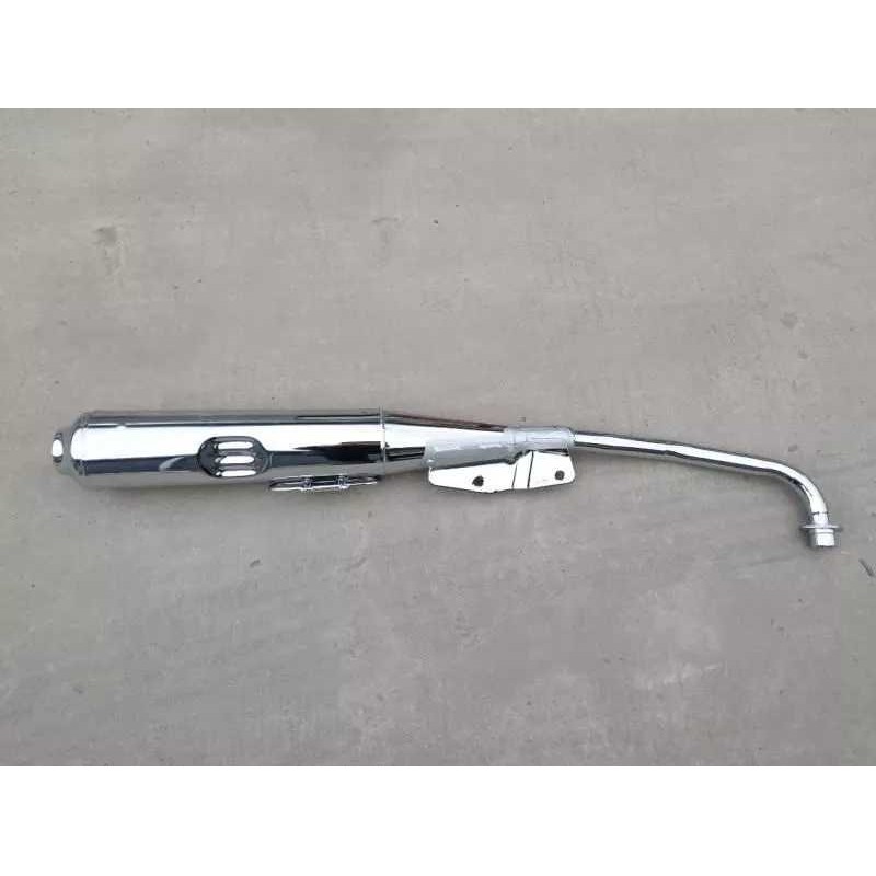 เหมาะสําหรับ Haojue Xiyun 110 ท่อไอเสีย Haojue HJ110-2HJ110-2A ท่อไอเสีย Silencer Universal สําหรับ 