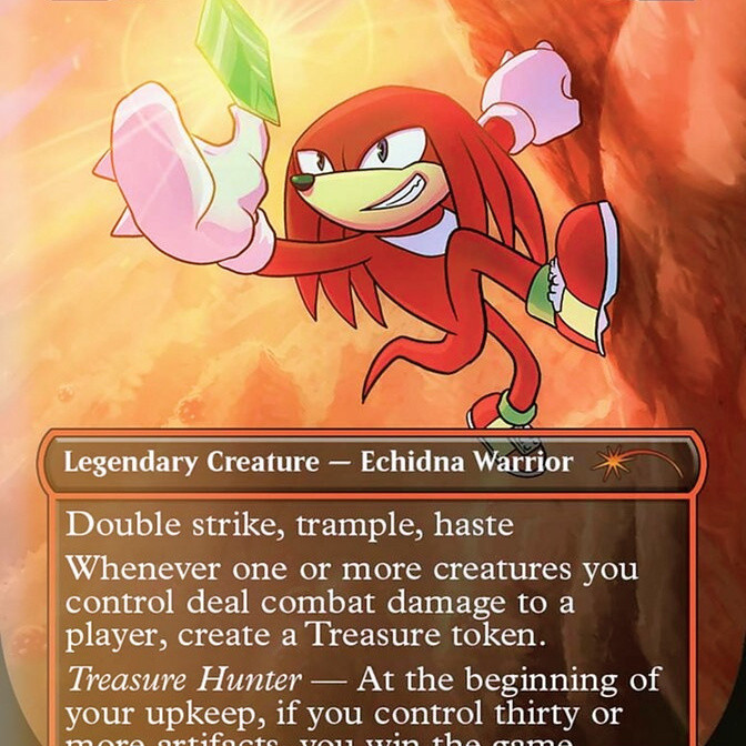 Wanzhi ยี่ห้อ Sonick SL แฟลชภาษาอังกฤษ Knuckles the Echidna Knuckles the Echidna เข็ม Mole Naclus 20