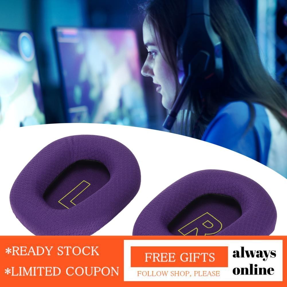 Alwaysonline G733 แผ่นรองหูฟังหูฟังสำหรับ LOGITECHG733 หูฟังชุดหูฟังชุดหูฟังพร้อมผ้าตาข่ายระบายความส