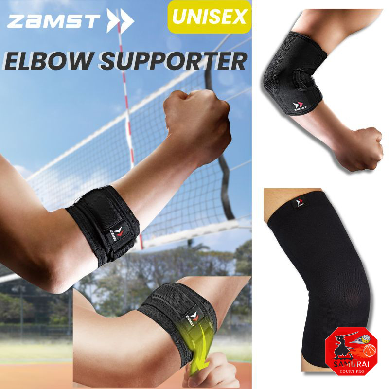 ZAMST Elbow Support Elbow Sleeve Sports General Daily Life Unisex Black