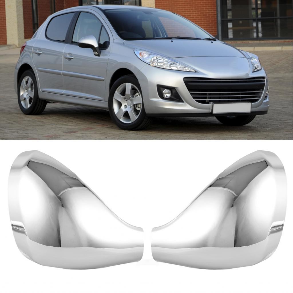 Seashorehouse aqxreight รถด้านหลังดูกระจกป้องกันเปลี่ยนสําหรับ 207 308 2006-2014 aqxreightkq71403dnu