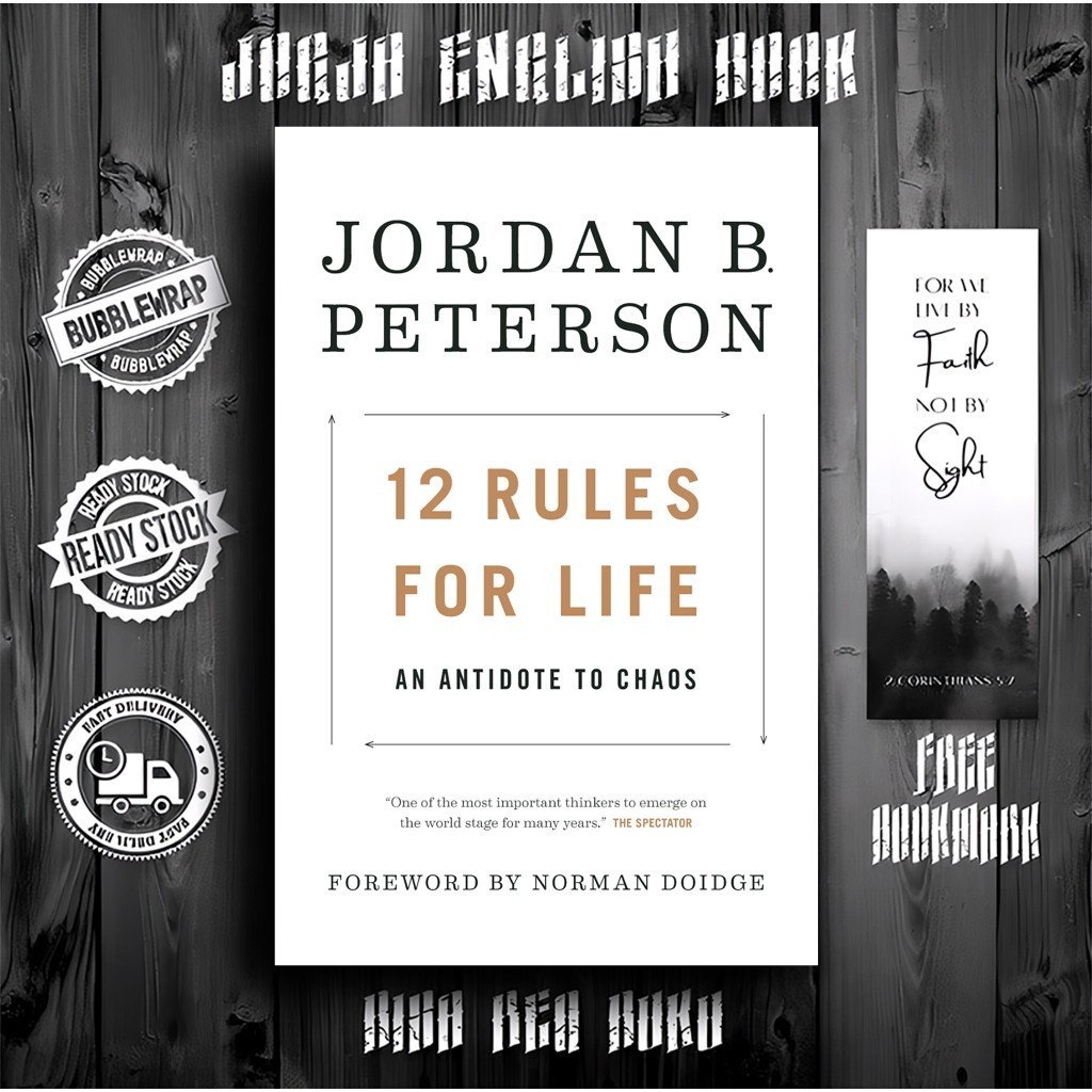 12 กฎสําหรับชีวิตโดย Jordan B Peterson