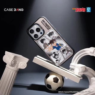 CASEBANG - Detective Conan: ฉากตัวละคร 1.0 Series เคสแม่เหล็ก ImagiSnap เปลี่ยนได้ด้านหลังสําหรับ iPhone 15-17, Military Drop