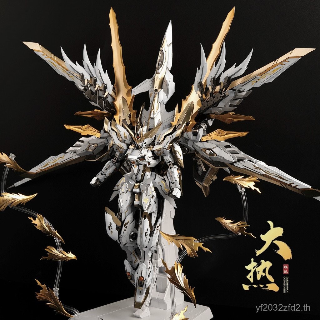Hot ZZA Blue Flame White Snow White โมเดลประกอบเปลี่ยนสี 1/100 Kuochuang Gundam กรอบโลหะผสม Boy Gift