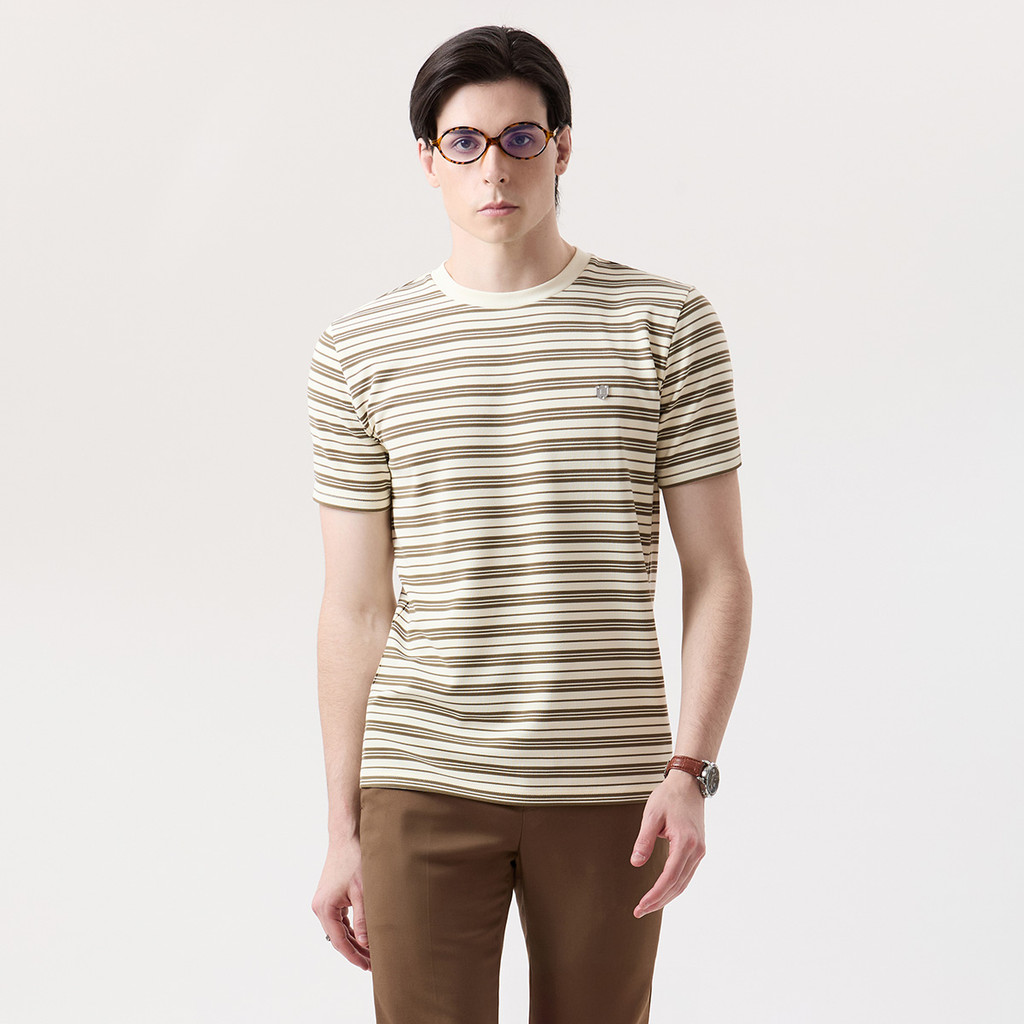 LTD เสื้อยืดแขนสั้น ผู้ชาย สีเขียว | T-shirt | 03595