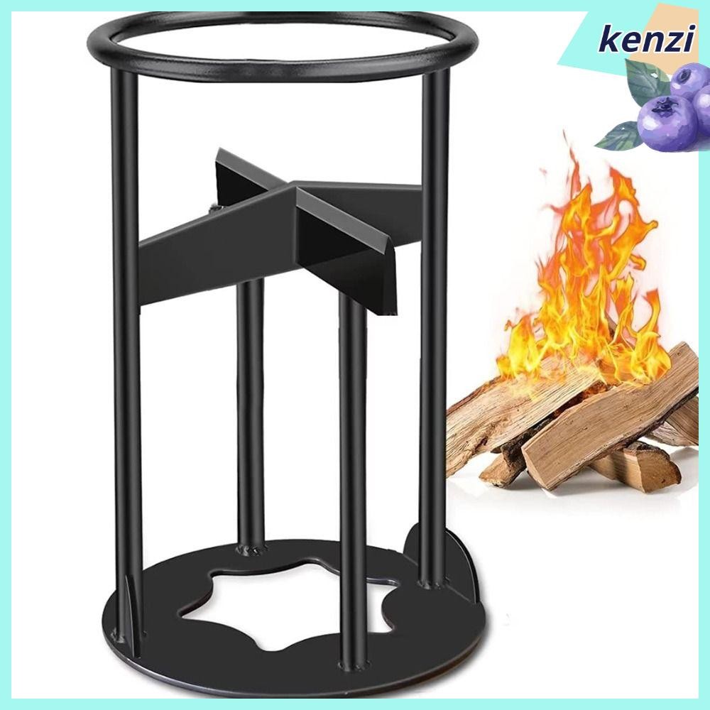 KENZI ฟืน Kindling Splitter, เหล็กหล่อ Log Splitter WEDGE ไม้แยก Wedge, คู่มือได้อย่างง่ายดายแยกฟืนเ