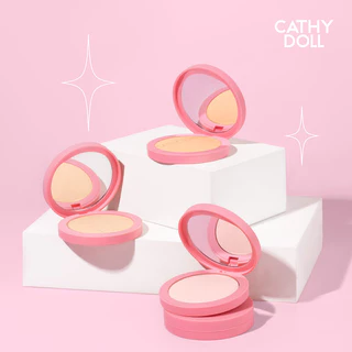 Cathy Doll CC Speed WhiteX3 Powder Pact SPF40 PA+++ 12g #21 Light Beige แป้งฝุ่นอัดแข็งอณูเล็กเนียนละเอียด เคที่ดอลล...