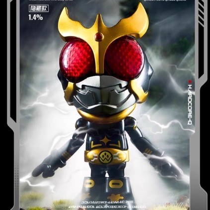 WASA Co-Branded Kamen Rider Dirty Braid Mystery Box รูปที่ว่างเปล่า My Emperor Rider รุ่นเดสก์ท็อปตกแต่งของเล่นของขวัญ