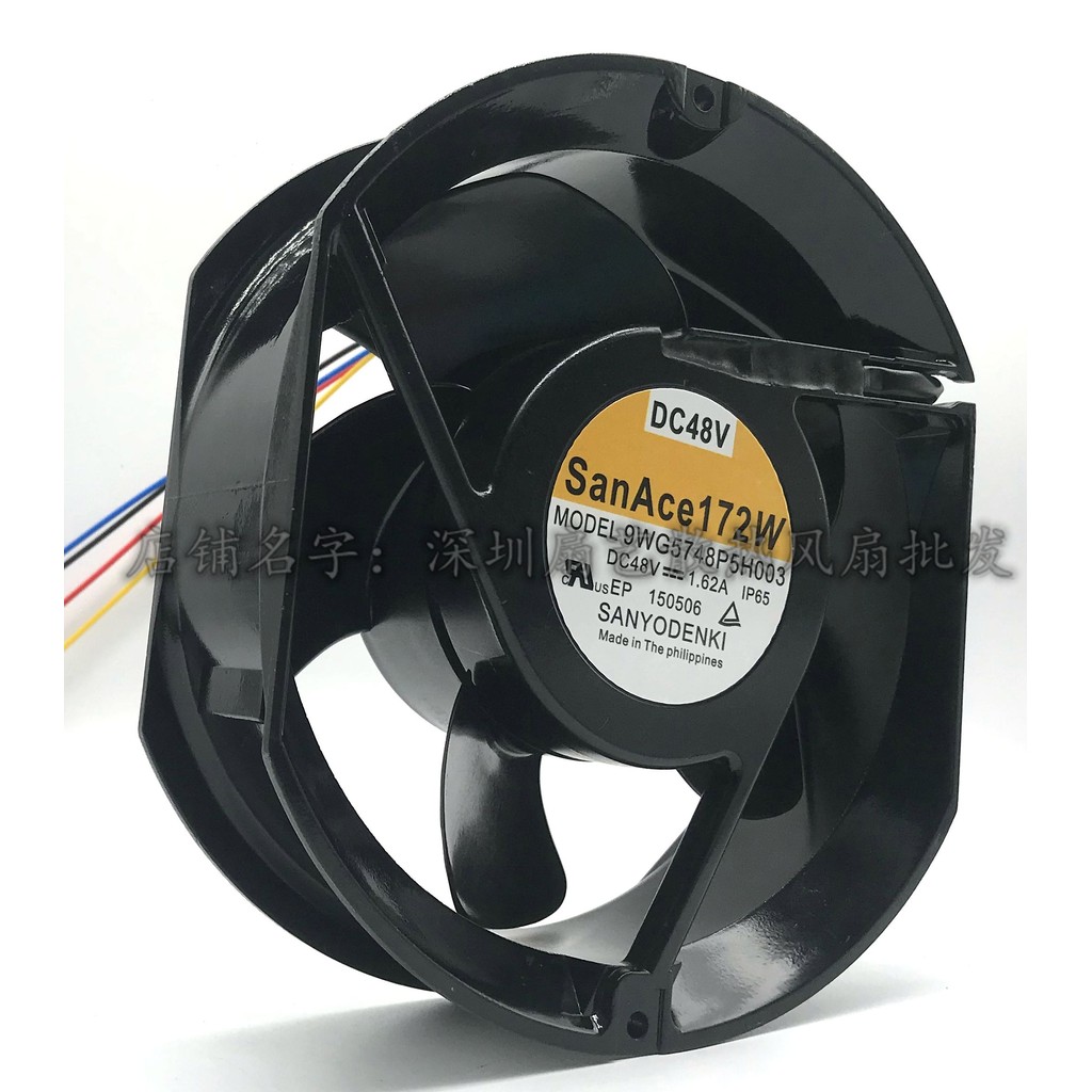 Sanyo 9WG5748P5H003/G003/G001 48V 1.62A/2.091A พัดลมระบายความร้อนกันน้ํา 17251