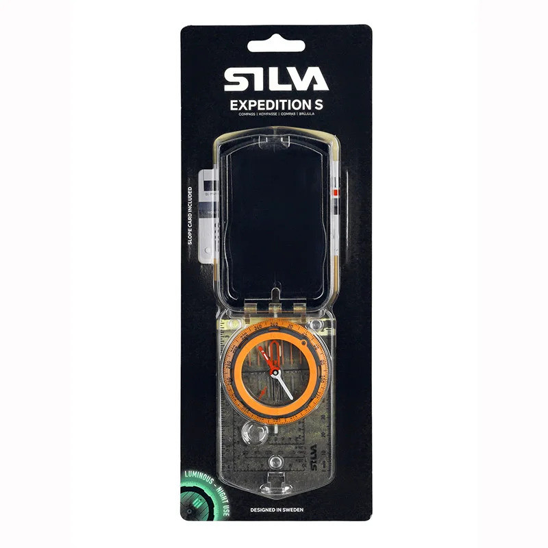 เนื้อเด็ด SILVA Inclinometer, ไฟกลางคืน, GPS Outdoor EXPEDITION S 37454 PRO Compass