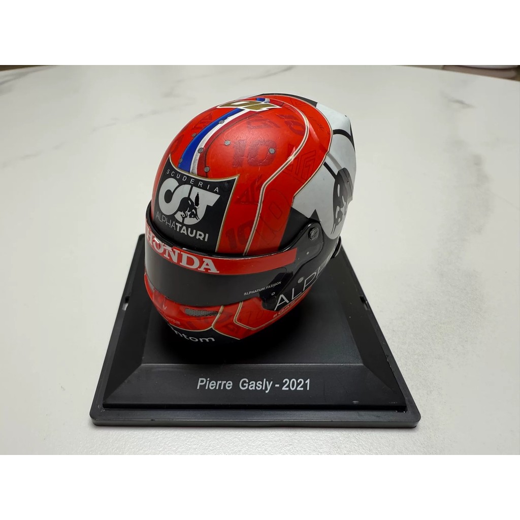 [สปาร์ค] 1/5 Gasley 2021 Season Regular F1 Helmet Model Fleet: Little Red Bull Rider: Gasley 10 Fine