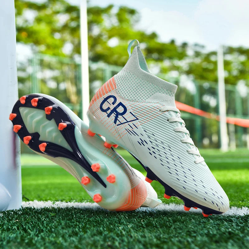 Fast Men Football Field Boots รองเท้าฟุตบอลมืออาชีพ Society Cleats TF/FG รองเท้าฟุตบอลรองเท้าผ้าใบสบ