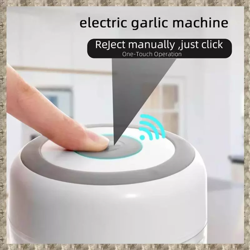 เครื่องบดกระเทียมพกพา USB Mini Garlic Masher thumbnail 7