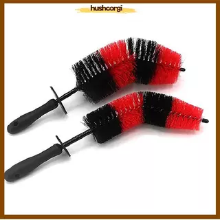 [hushcorgi] 1PC Soft Non Scratch Auto Care Detailing ซักผ้าเครื่องมือแปรงล้างล้อรถมัลติฟังก์ชั่นล้อยางแปรงทําความสะอาดใหม่สต็อก