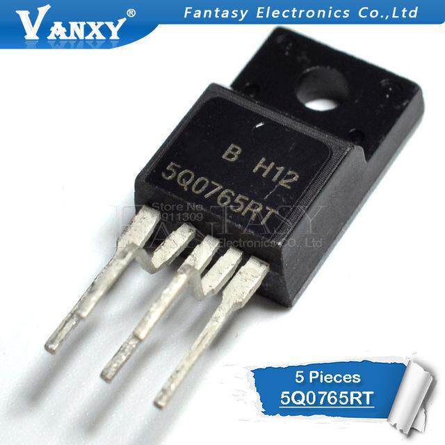 5pcs 5Q0765RT TO-220 5Q0765R TO-220 5Q0765 KA5Q0765RTH KA5Q0765RT ทรานซิสเตอร์