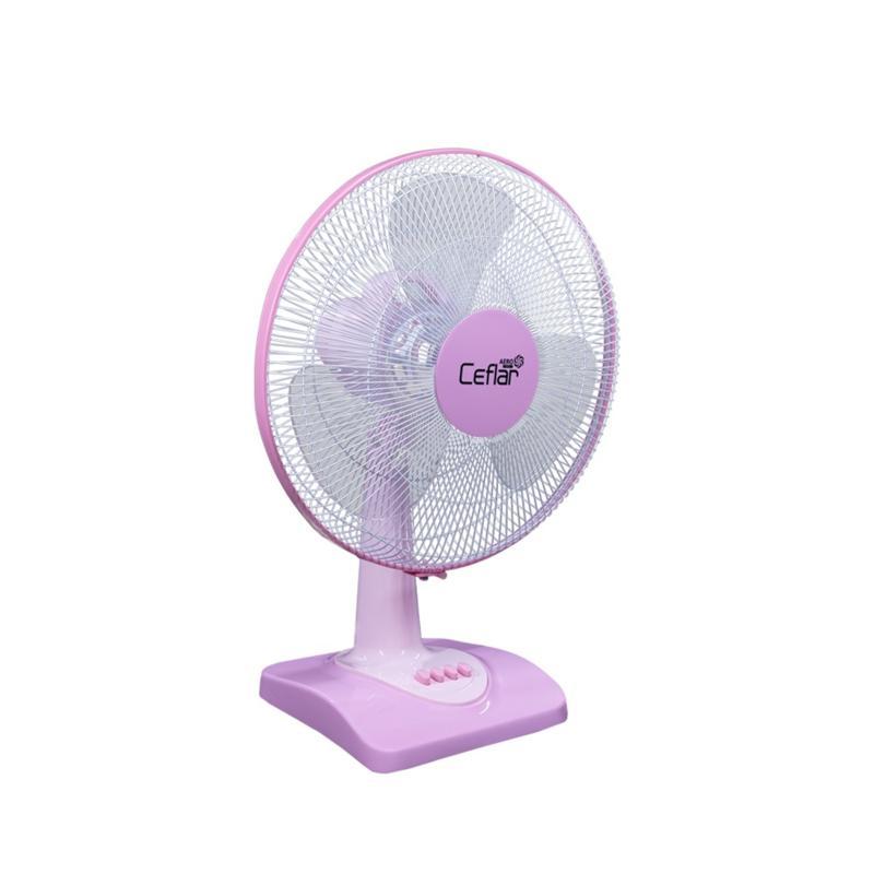 CEFLAR พัดลมตั้งโต๊ะ รุ่น FB-1602 สีชมพู ขนาด 16 นิ้ว