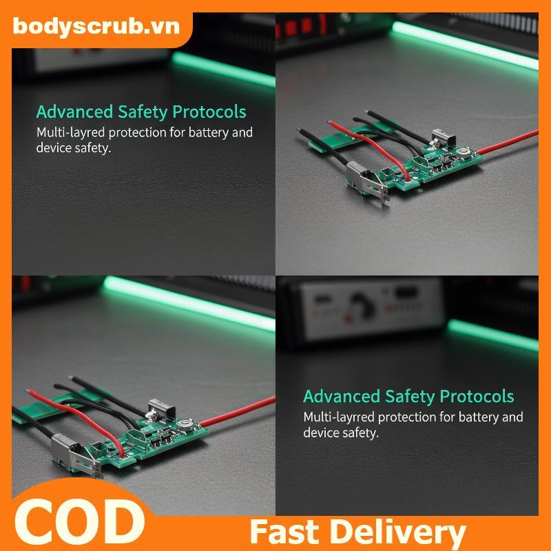 BB BAT610 18V 14V กรณี PCB Board ติดตั้งง่ายปลอดภัยวงจรป้องกันสําหรับเครื่องมือไฟฟ้ามือถือ VN