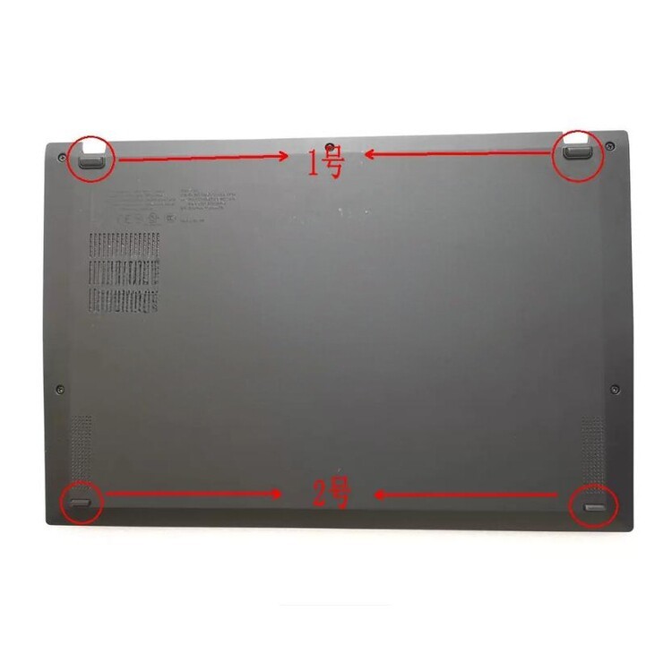 脚联 Thinkpad X1 Carbon 7th Gen 8 底壳垫 X1C 2019 2020 款