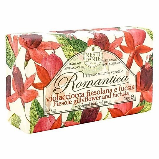 Nesti Dante Romantica Gilly Flower & Fuchsia Soap
