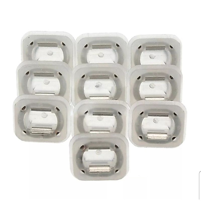 สต็อคไทย กิ๊บแผงประตูรถ กิ๊บลายไม้ ทริม ทริมลายไม้ แพ็ค10+1ชิ้น Retainer Trim เหมาะสำหรับ BMW E46 E9