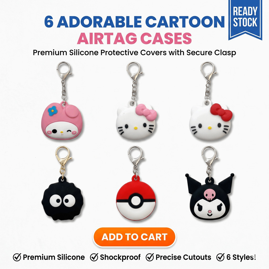 เคสซิลิโคนสําหรับ Airtags พร้อมพวงกุญแจ, ฝาครอบป้องกันสําหรับรายการ AirTag Finder Tracker สําหรับกุญแจรถสัตว์เลี้ยง,น้ําหนักเบา,รอยขีดข่วนและนุ่ม Anti Lost (Smile A)