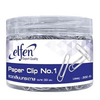 ลวดเสียบกระดาษ เอลเฟ่น เบอร์1 ELFEN บรรจุ 300 ตัว