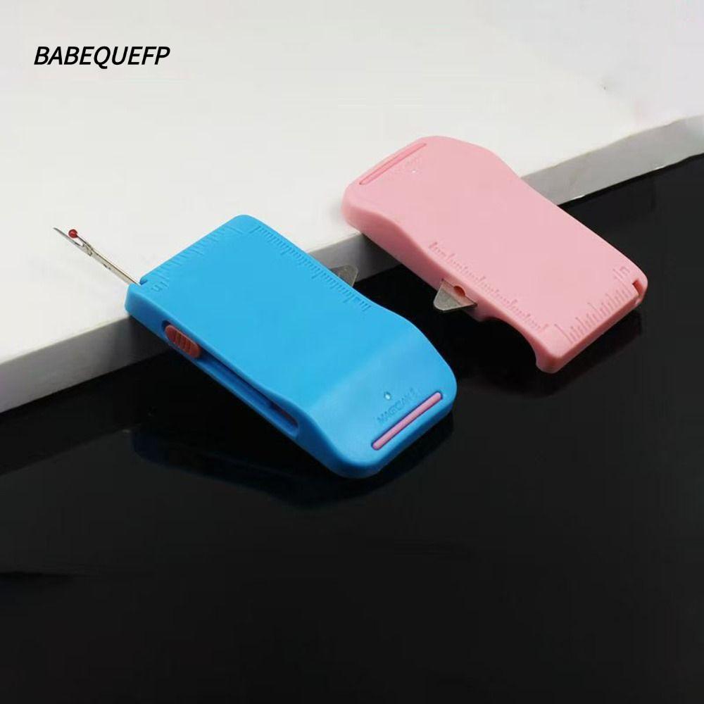 BABEQUEFP เครื่องมือตําแหน่งป้องกันการดัดผม, รางเย็บผ้าแม่เหล็กแบบปรับได้ตะเข็บในตัว, แบบพกพาพร้อมการเย็บคู่มือตะเข็บการวัด|อุปกรณ์เสริม