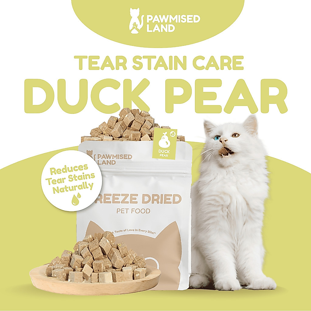 PawmisedLand Catty Munchies - Duck Pear - Functional Series - Freeze Dry 125g อาหารสัตว์เลี้ยง อาหาร