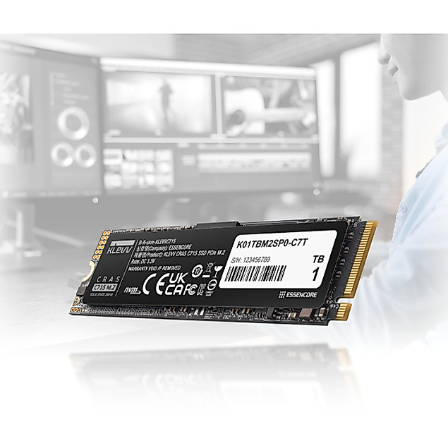 256GB / 512GB SSD (เอสเอสดี) KLEVV CRAS C715 M.2 NVMe PCIe Gen3x4 Solid State Drive