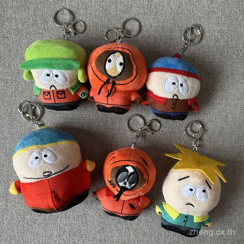 QFG6 Ready Stock Band South Park พวงกุญแจจี้ Celcateman Kennistein ของเล่นตุ๊กตา